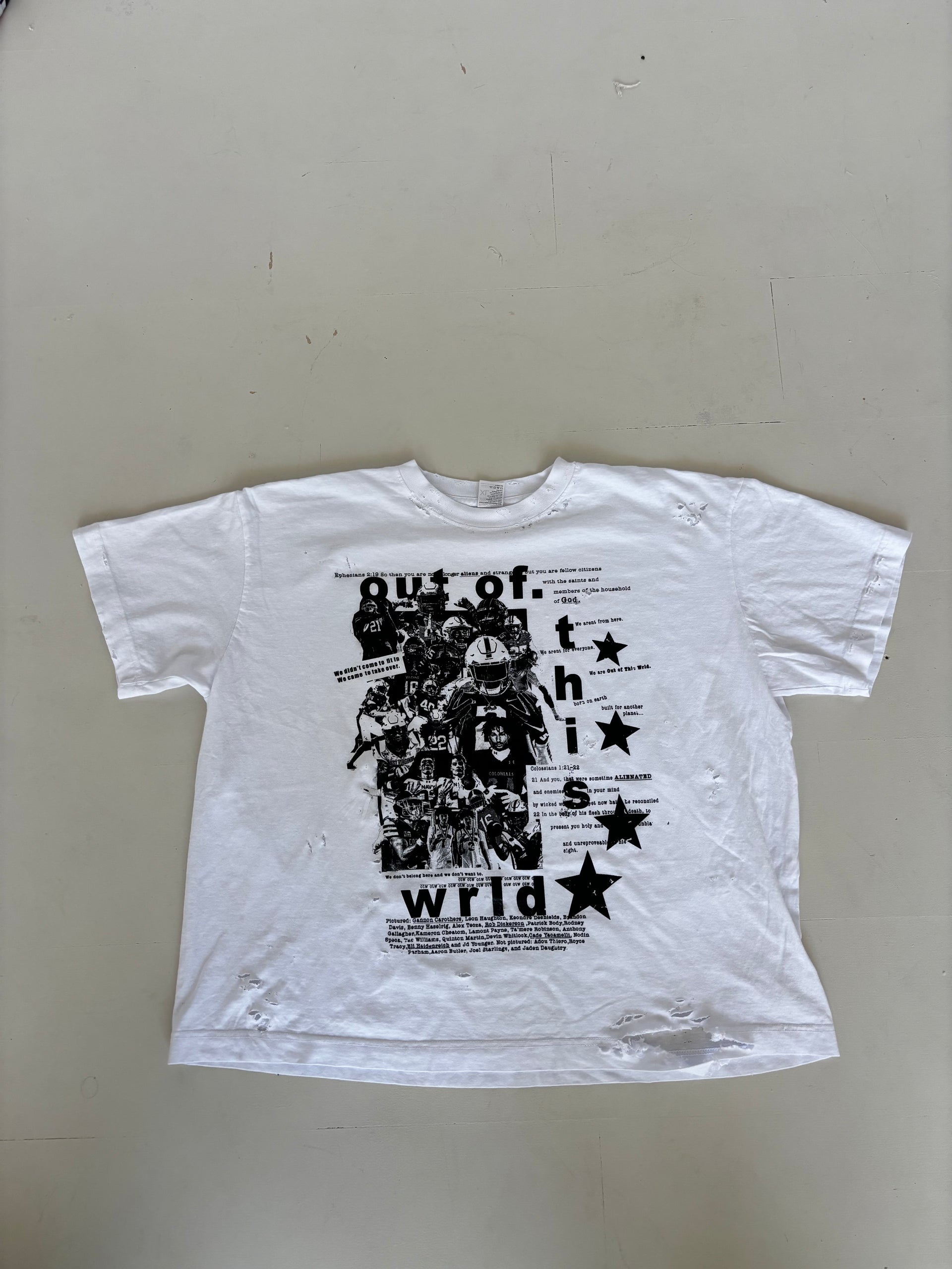 OTW White Stars Tee