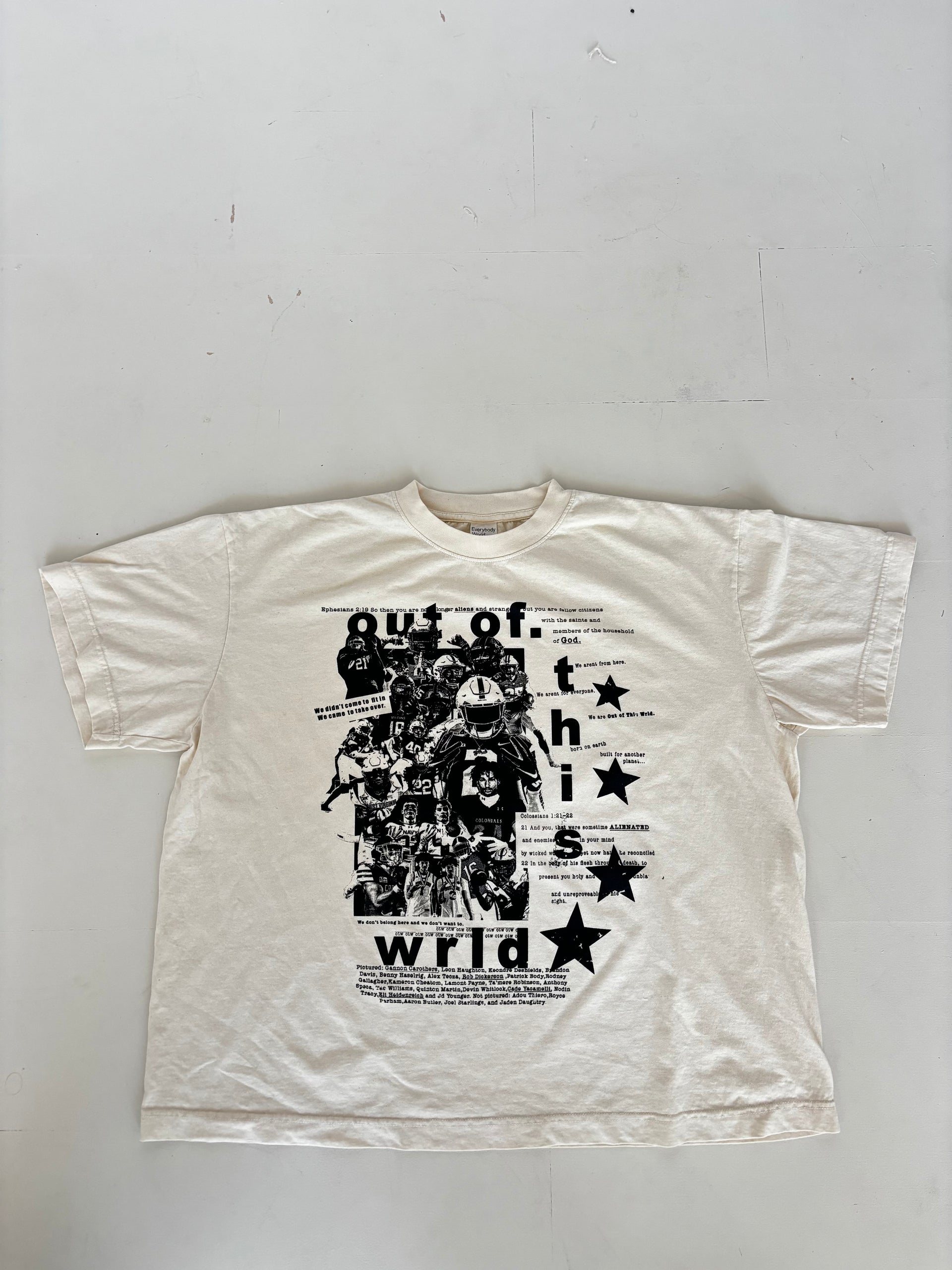 OTW Off White Stars Tee